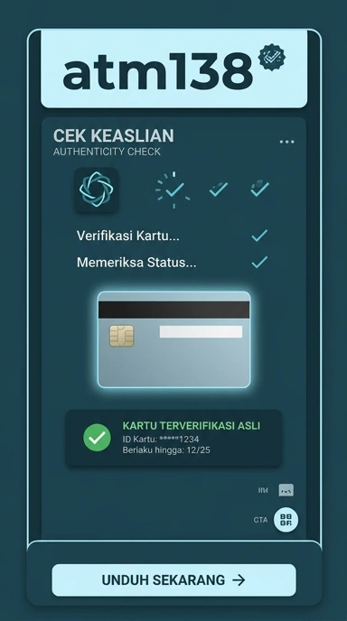 Tampilan kanal resmi atm138